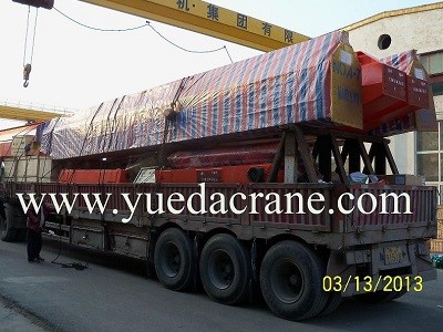 16ton single beam overhead crane to Paraguay