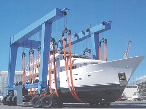Rubber Tyre Gantry Crane(Boat Carrier)
