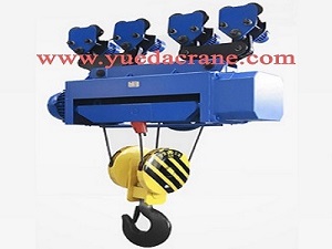 HC and HM model monorail electric hoist wire rope electric hoist